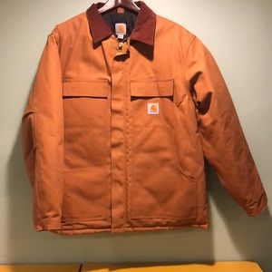 Carhartt Mens duck arctic quit lined coat (new)